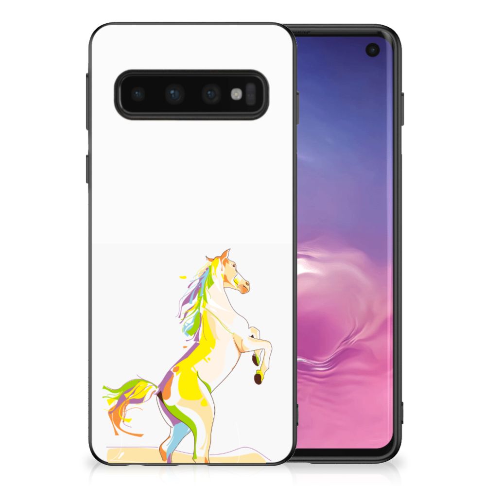 Samsung Galaxy S10 Bumper Hoesje Horse Color B2C Telecom
