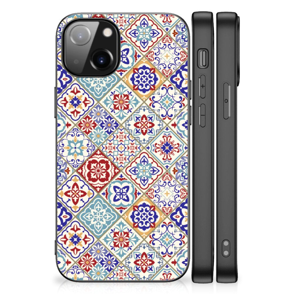 Apple iPhone 13 Marmeren Print Telefoonhoesje Tiles Color B2C Telecom