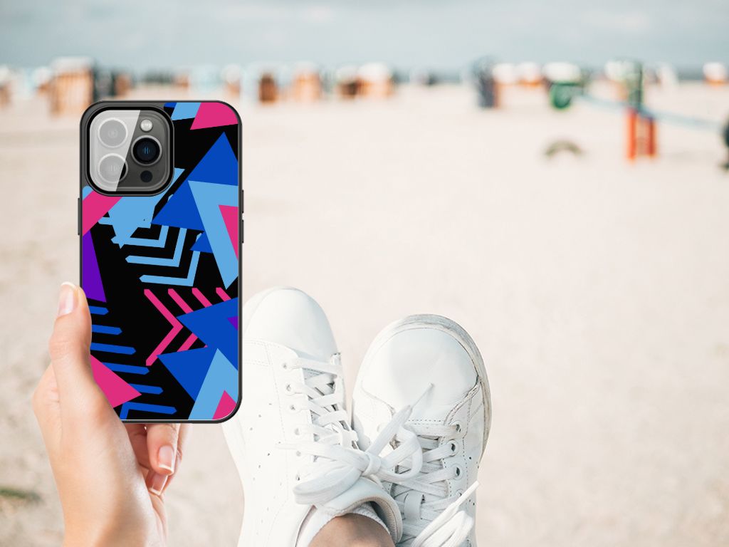 iPhone 13 Pro Max Backcover Funky Triangle B2C Telecom