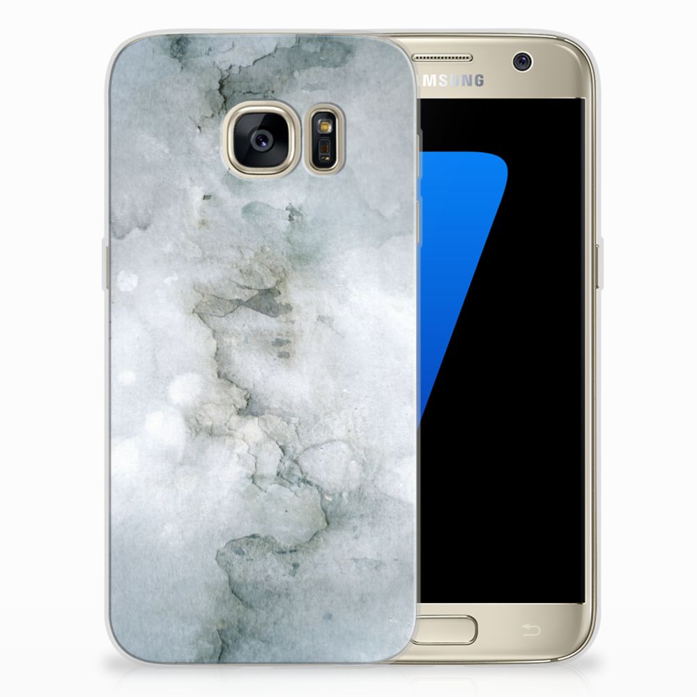 Hoesje maken Samsung Galaxy S7 Painting Grey