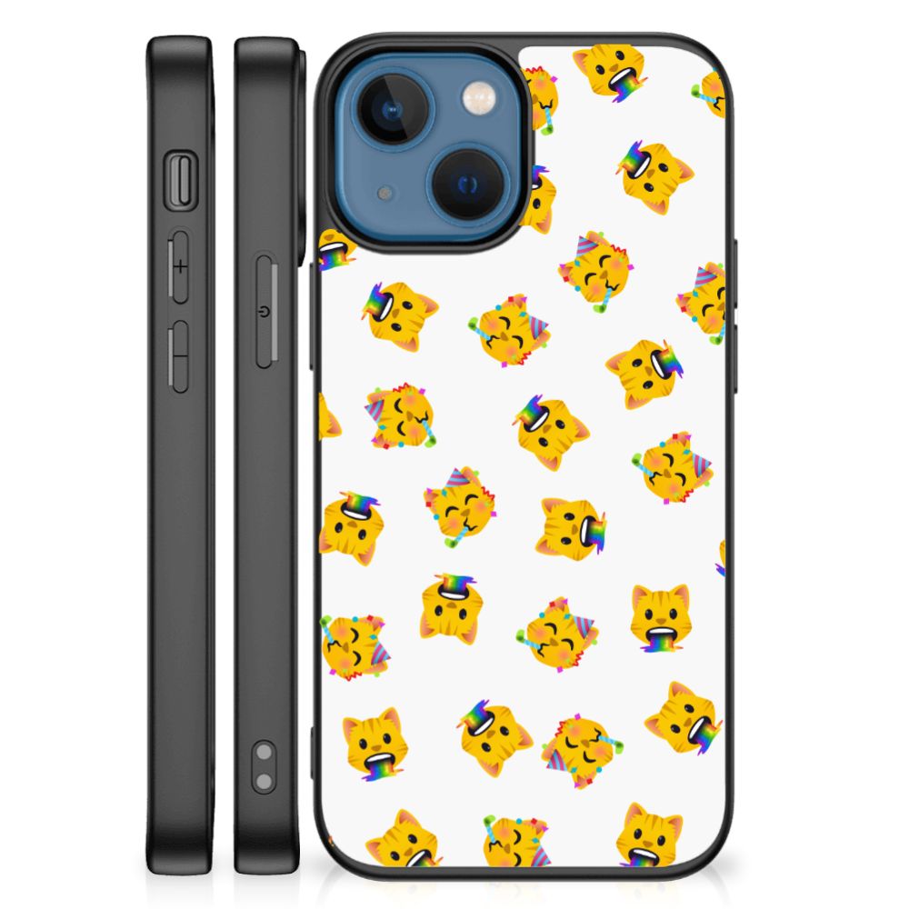 Back Case voor Apple iPhone 13 mini Katten Emojis B2C Telecom