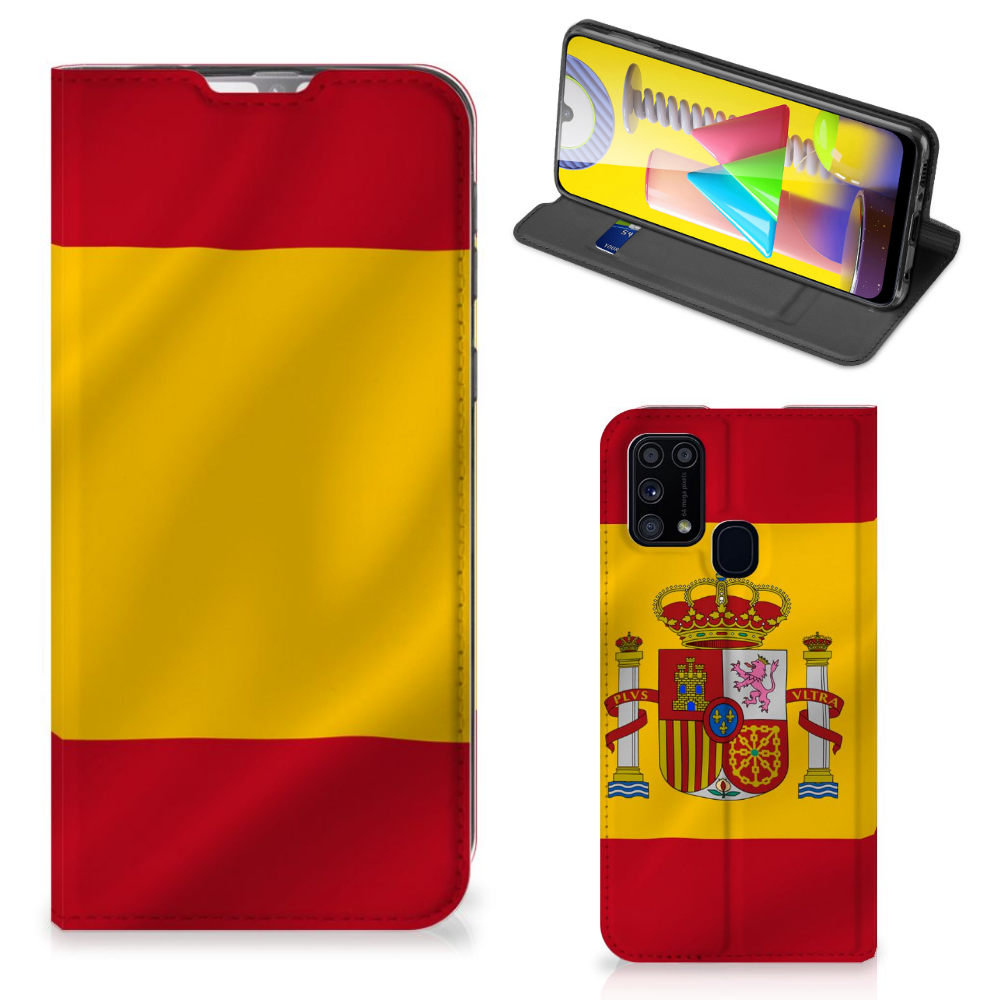 Samsung Galaxy M31 Standcase Spanje - B2C Telecom