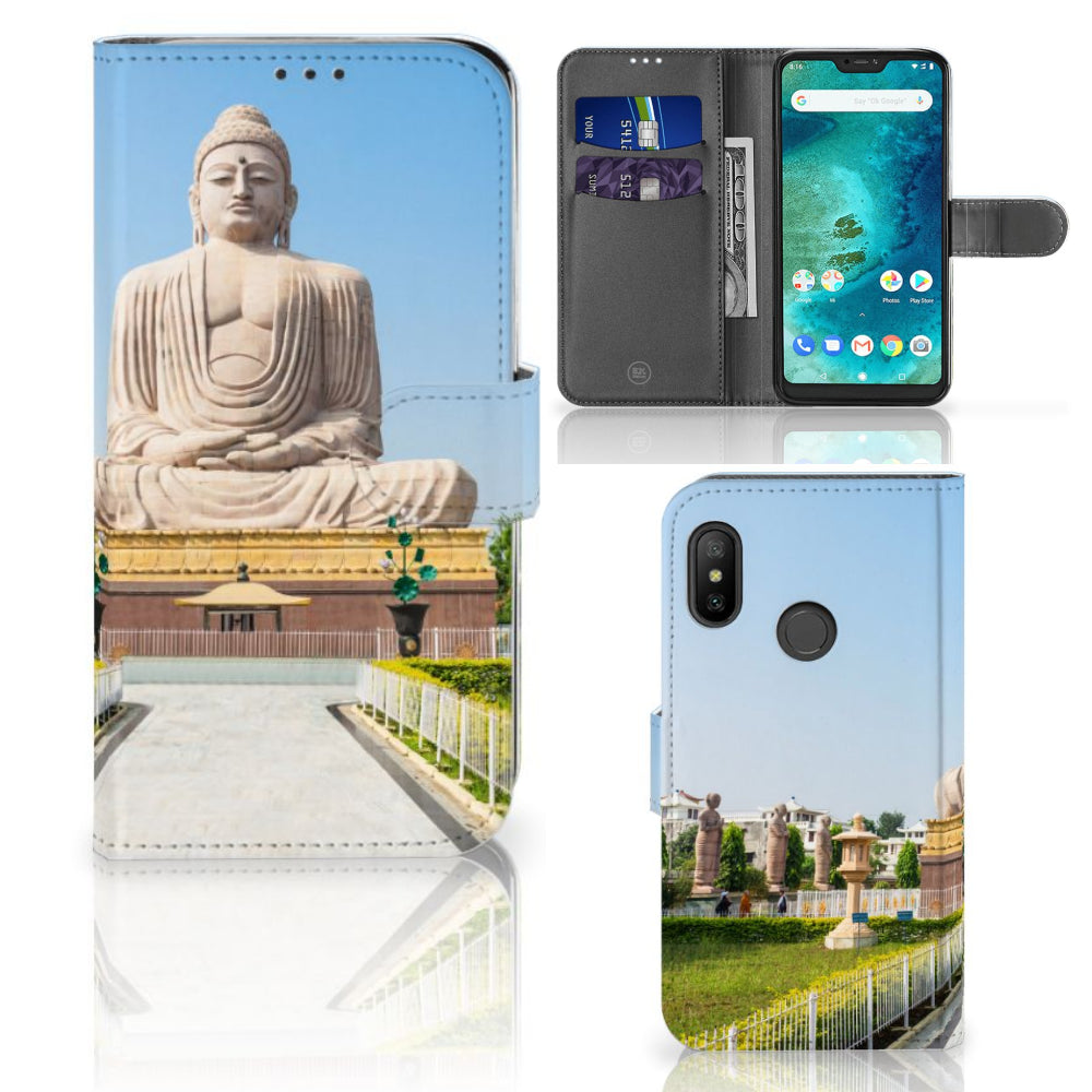 Xiaomi Mi A2 Lite Flip Cover Boeddha