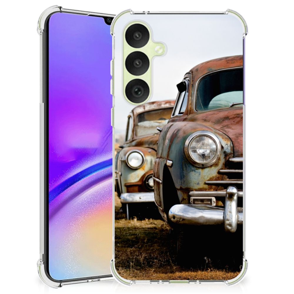 Samsung Galaxy A35 Anti-shock Hoesje met foto Vintage Auto