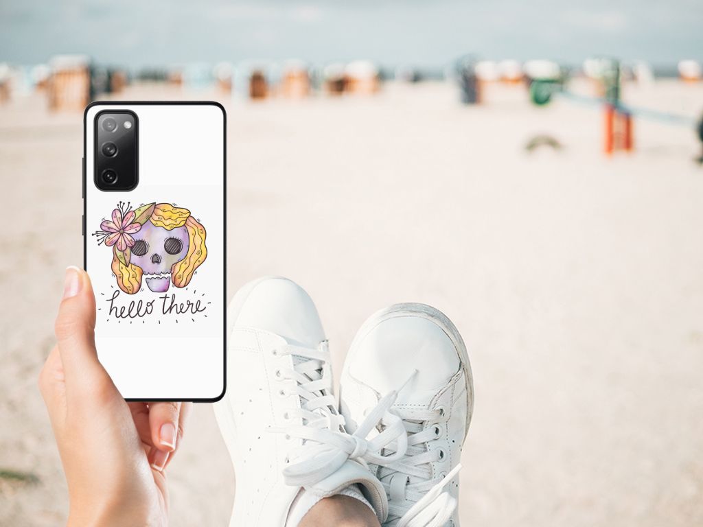 Telefoonhoesje Samsung Galaxy S20 FE Boho Skull B2C Telecom