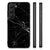 Samsung Galaxy S23 Marmeren Print Telefoonhoesje Marmer Zwart - Origineel Cadeau Vader
