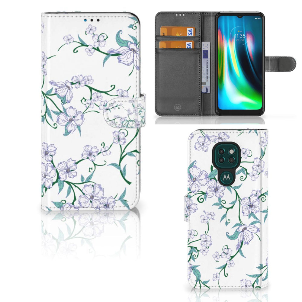 Motorola Moto G9 Play | E7 Plus Uniek Hoesje Blossom White