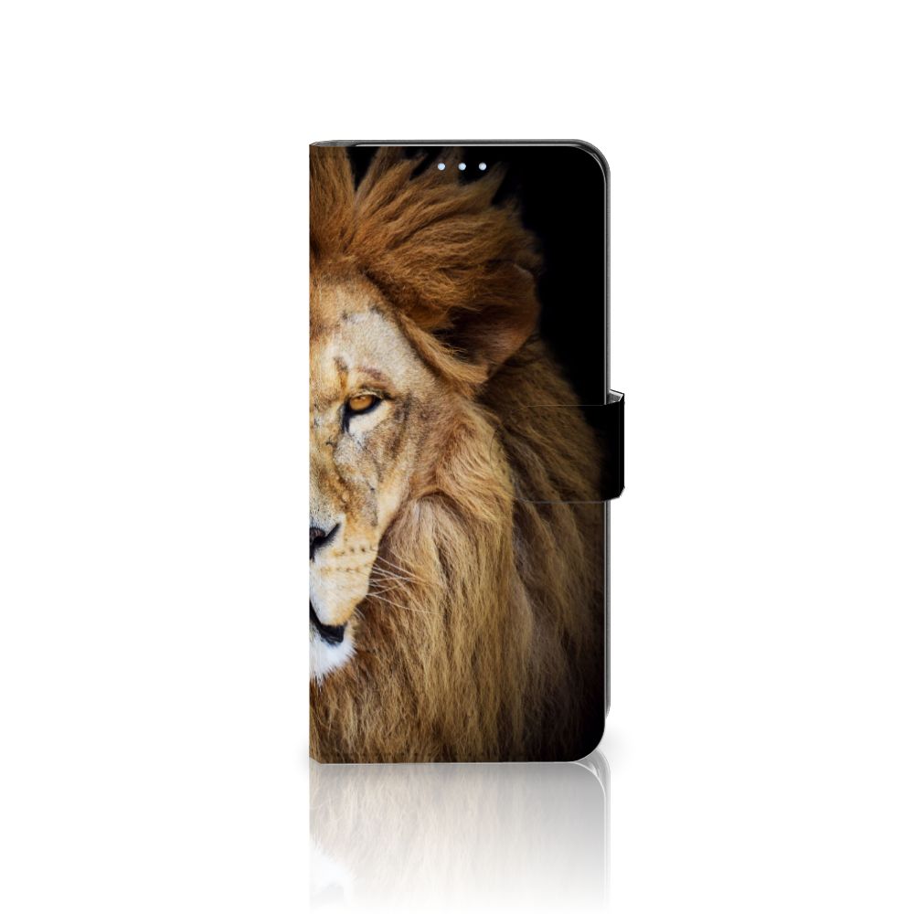 OPPO Reno 4 Pro 5G Telefoonhoesje met Pasjes Leeuw