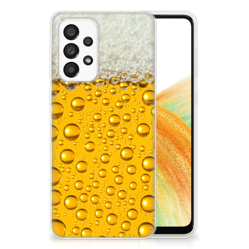 Samsung Galaxy A33 5G Siliconen Case Bier