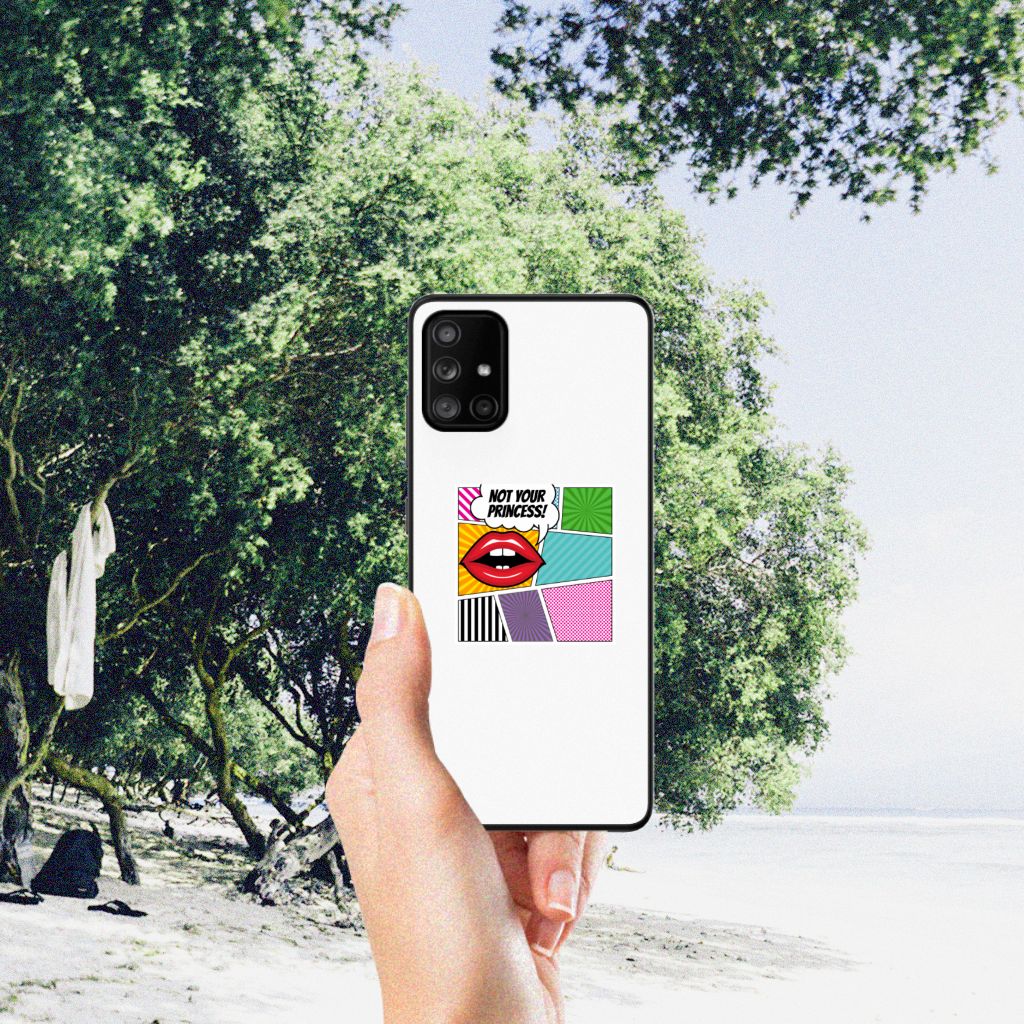 Samsung Galaxy A71 GSM Cover Popart Princess B2C Telecom