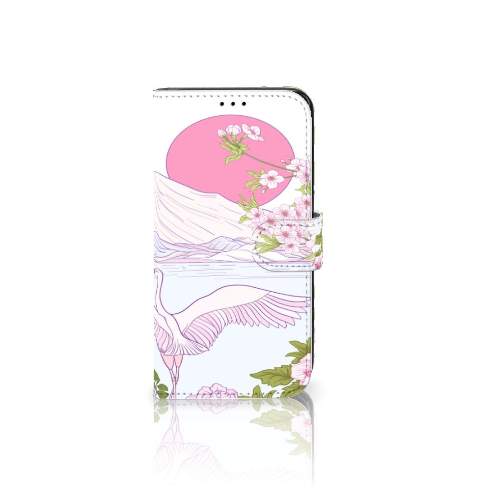 Samsung Galaxy S7 Edge Telefoonhoesje met Pasjes Bird Standing