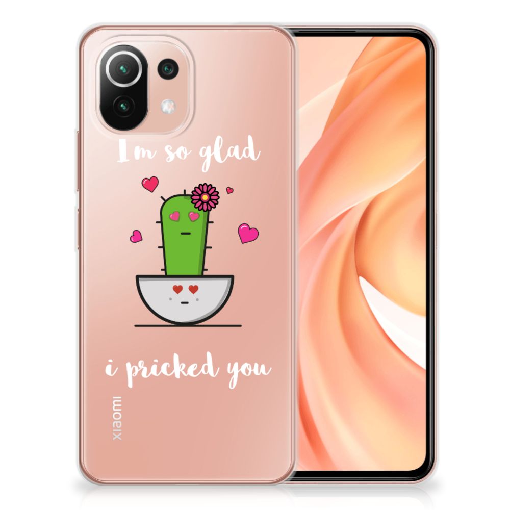 Xiaomi Mi 11 Lite | 11 Lite 5G NE Telefoonhoesje met Naam Cactus Glad B2C Telecom