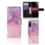 Hoesje Sony Xperia L4 Pink Purple Paint