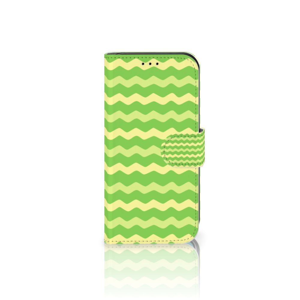 Apple iPhone 11 Pro Telefoon Hoesje Waves Green