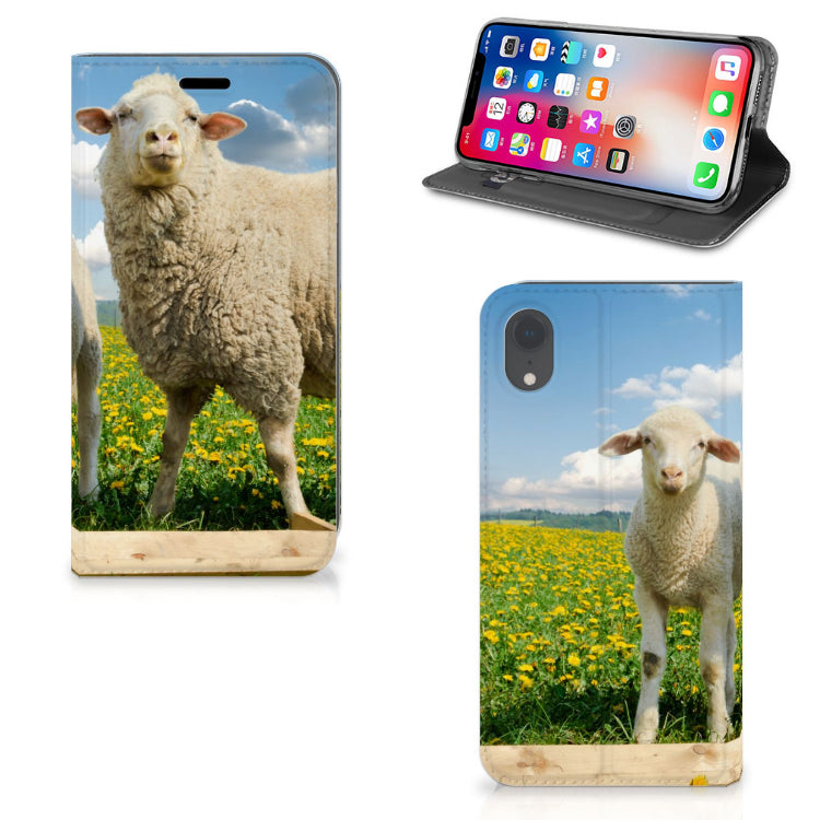 Apple iPhone Xr Hoesje maken Schaap en Lammetje