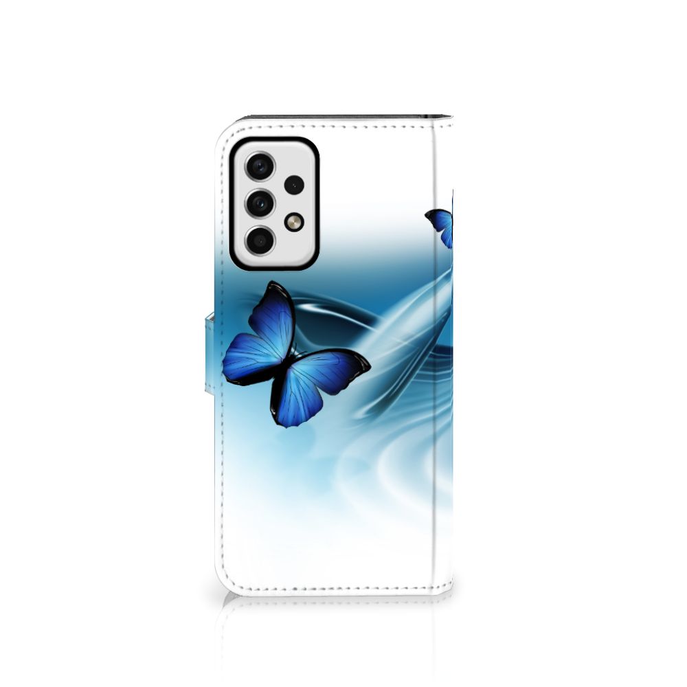 Samsung Galaxy A23 Telefoonhoesje met Pasjes Vlinders