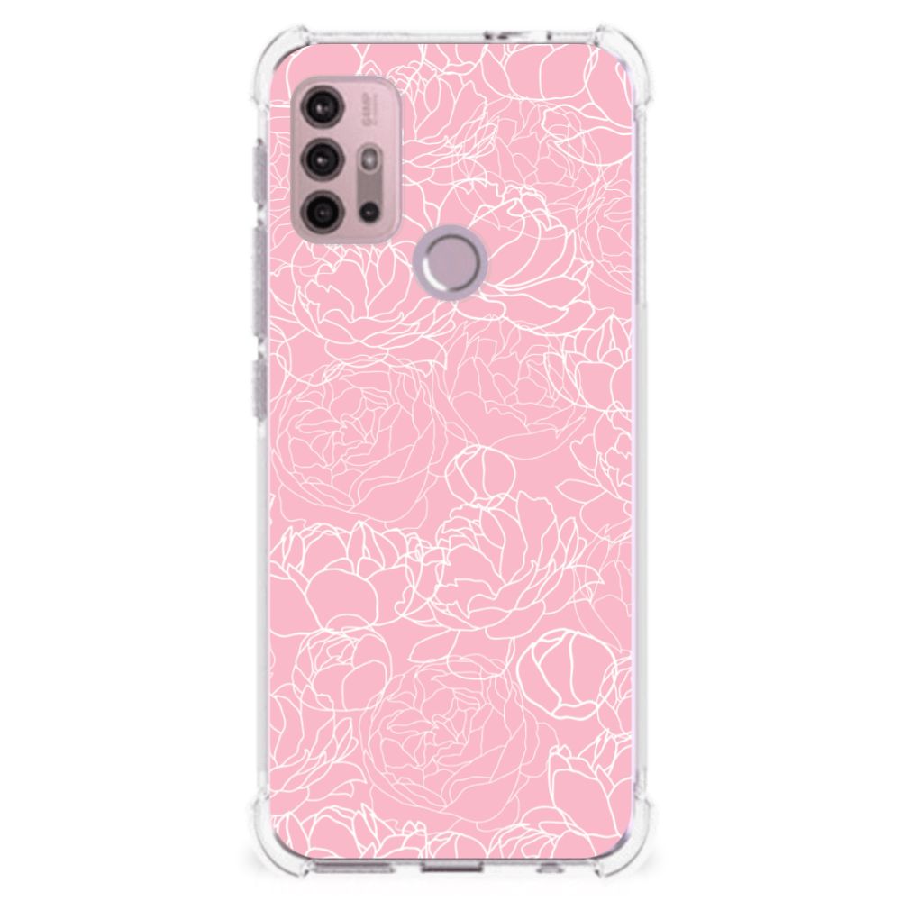 Motorola Moto G30 | G20 | G10 Case White Flowers