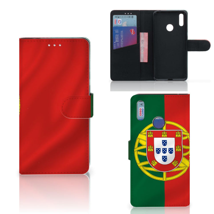 Huawei Y7 (2019) Bookstyle Case Portugal