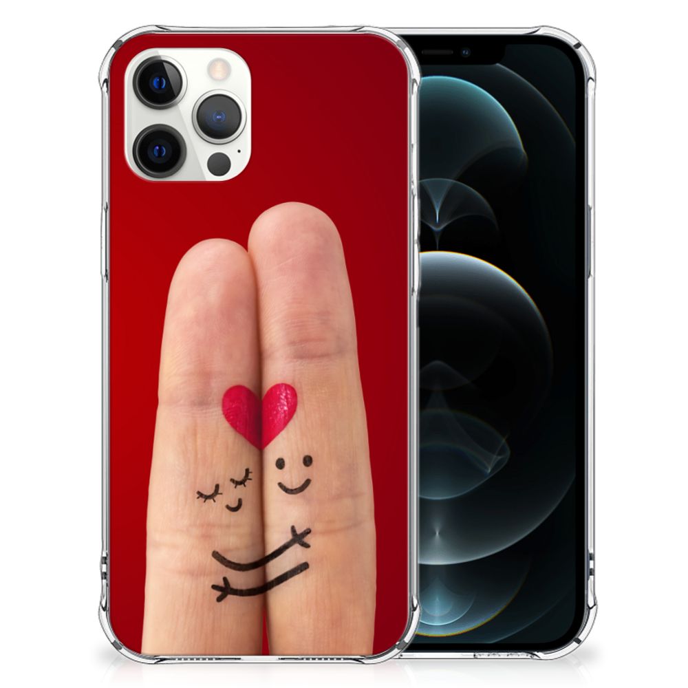 iPhone 12 Pro Max Anti Shock Bumper Case Liefde - Origineel Romantisch Cadeau B2C Telecom