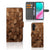 Book Style Case voor Samsung Galaxy M54 Wooden Cubes