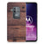 Motorola One Zoom Bumper Hoesje Old Wood