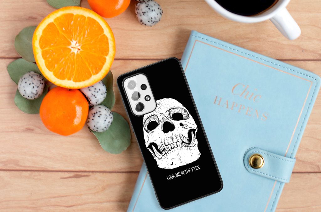 Telefoonhoesje Samsung Galaxy A73 Skull Eyes B2C Telecom