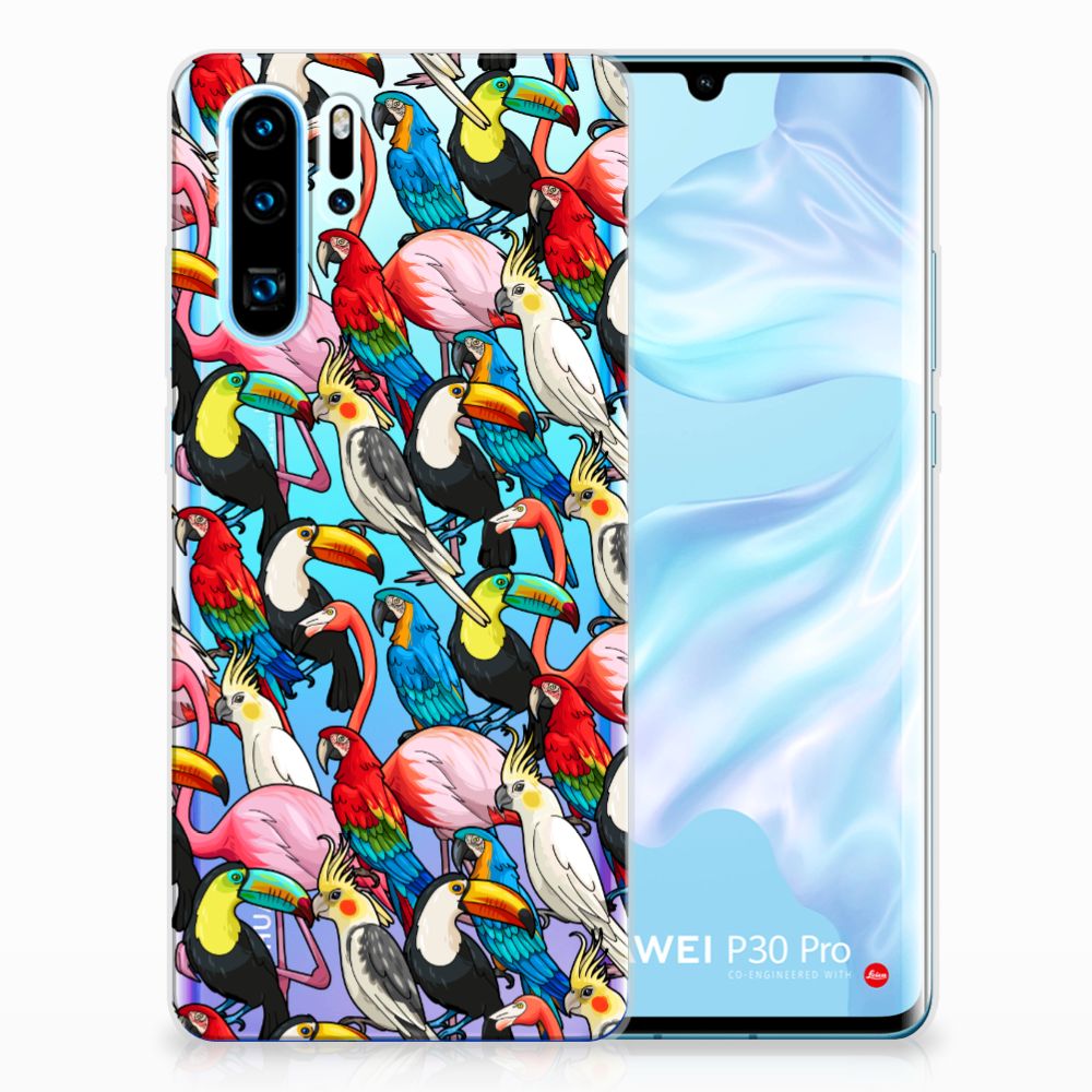 Huawei P30 Pro TPU Hoesje Birds