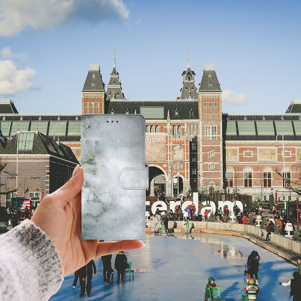 Hoesje Huawei P10 Lite Painting Grey