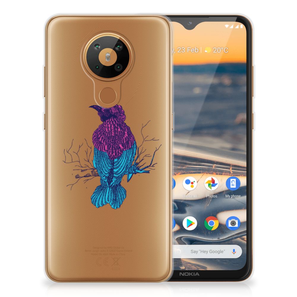 Nokia 5.3 Telefoonhoesje met Naam Merel B2C Telecom