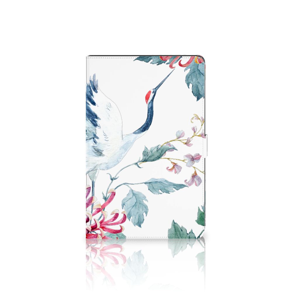 Lenovo Tab M10 Plus 3rd Gen 10.6 inch Flip Case Bird Flowers