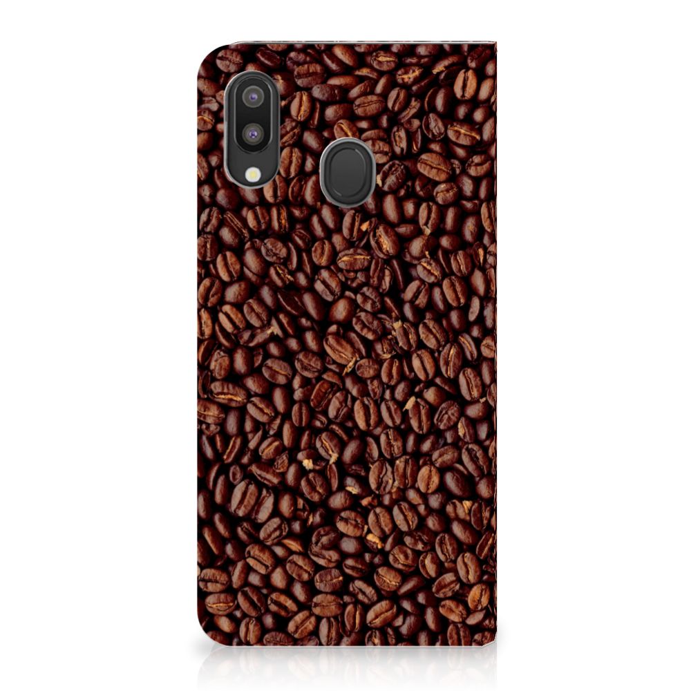 Samsung Galaxy M20 Flip Style Cover Koffiebonen