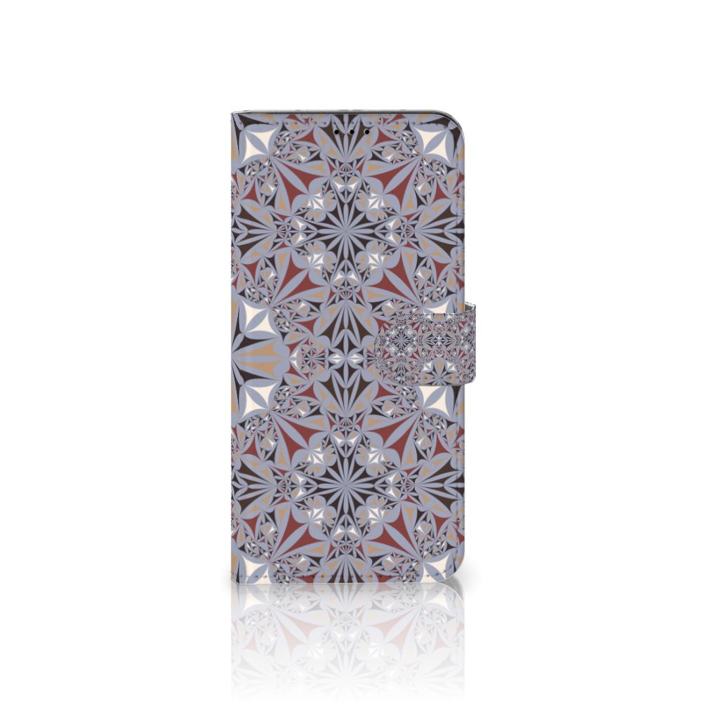 Sony Xperia 1 III Bookcase Flower Tiles