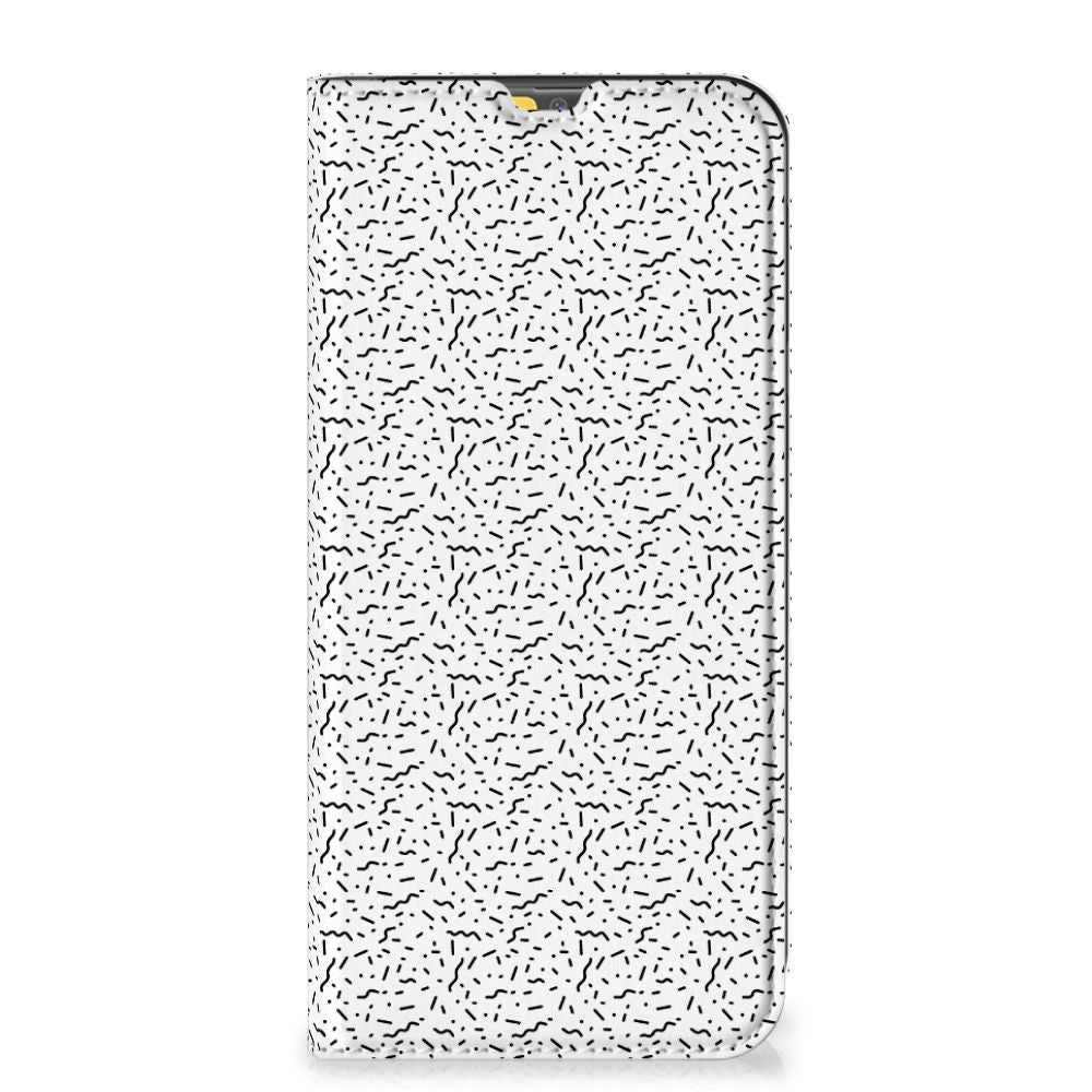 Samsung Galaxy M30s | M21 Hoesje met Magneet Stripes Dots - B2C Telecom