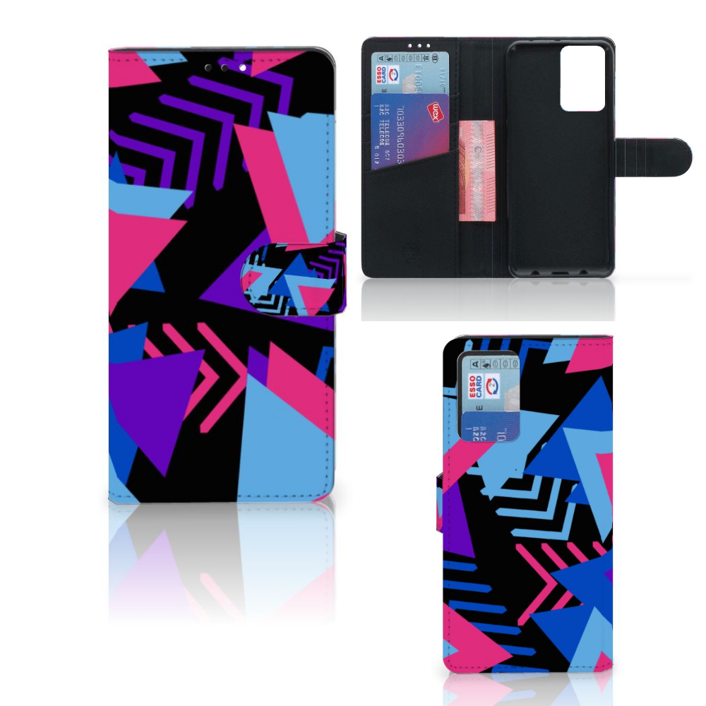 Xiaomi Redmi Note 10 Pro Book Case Funky Triangle