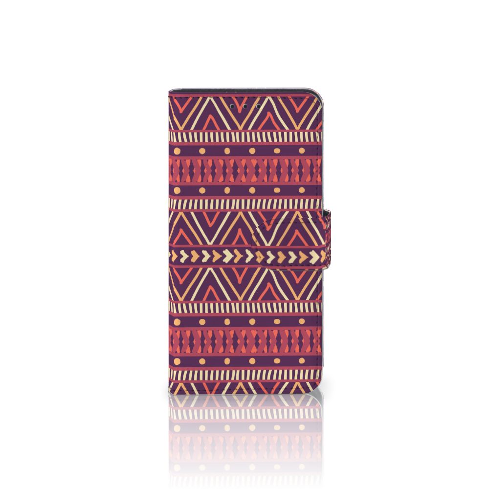 Alcatel 1B (2020) Telefoon Hoesje Aztec Paars