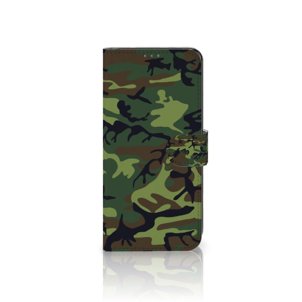 Samsung Galaxy A32 5G Telefoon Hoesje Army Dark
