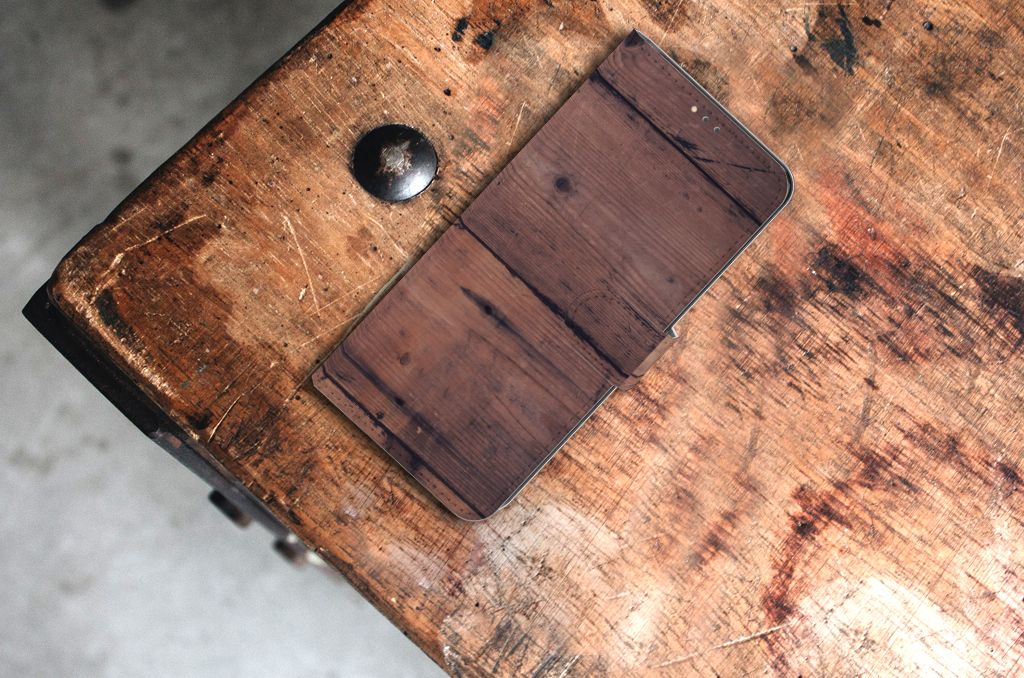 Nokia 5.3 Book Style Case Old Wood