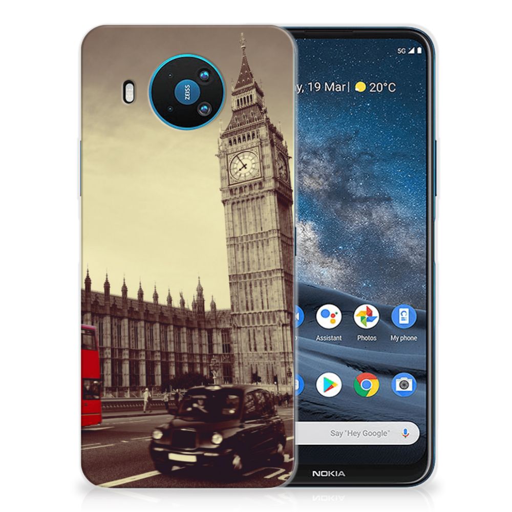 Nokia 8.3 Siliconen Back Cover Londen