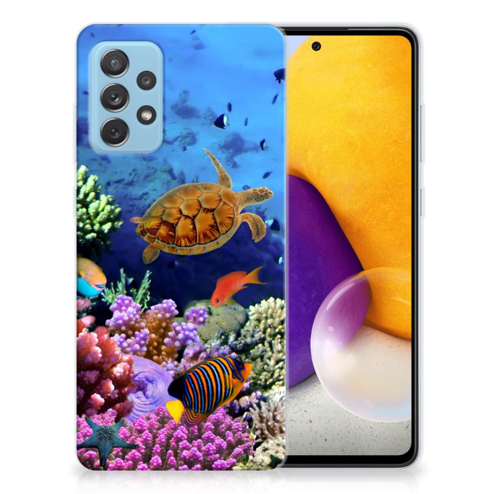 Samsung Galaxy A72 TPU Hoesje Vissen