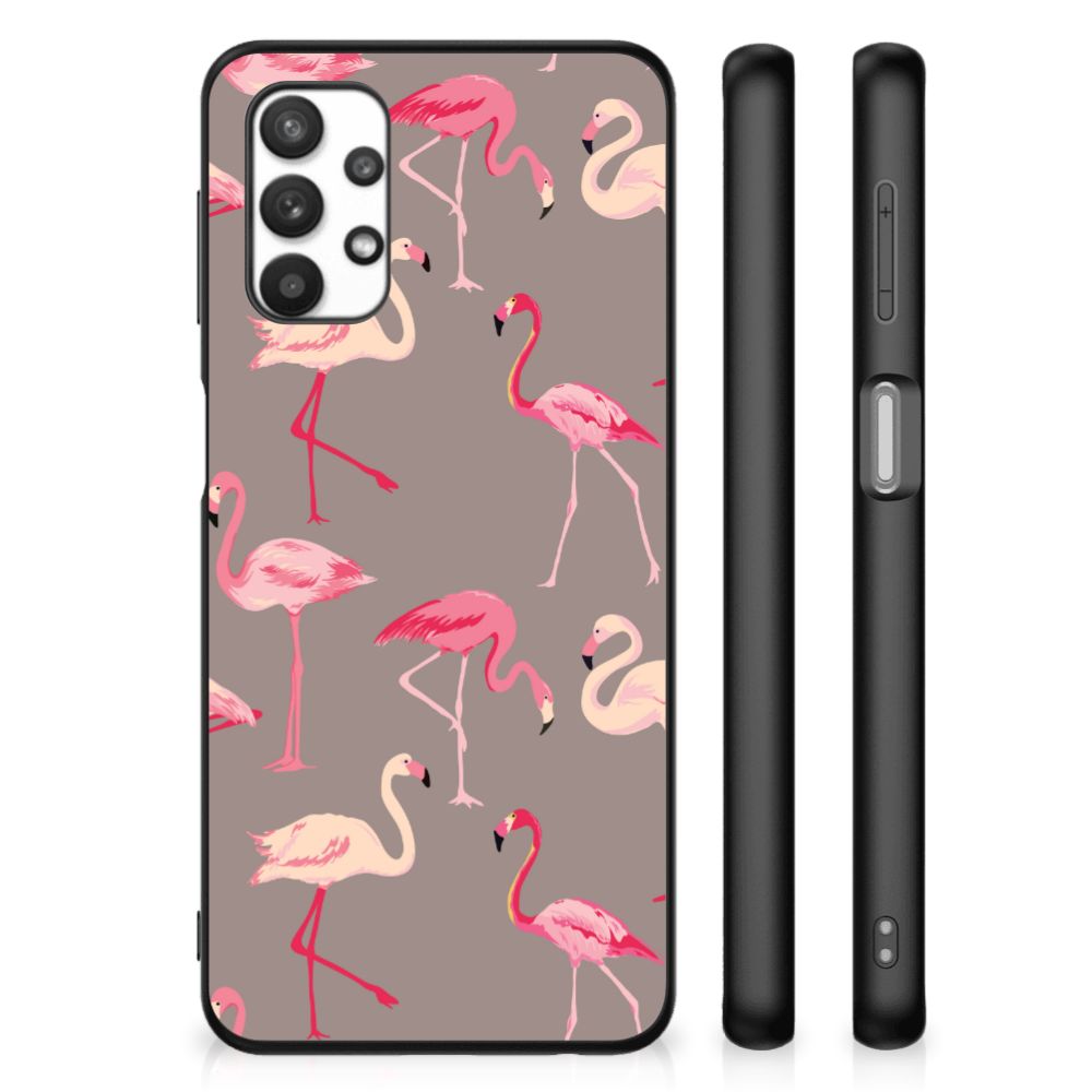 Samsung Galaxy A32 5G Dierenprint Telefoonhoesje Flamingo B2C Telecom