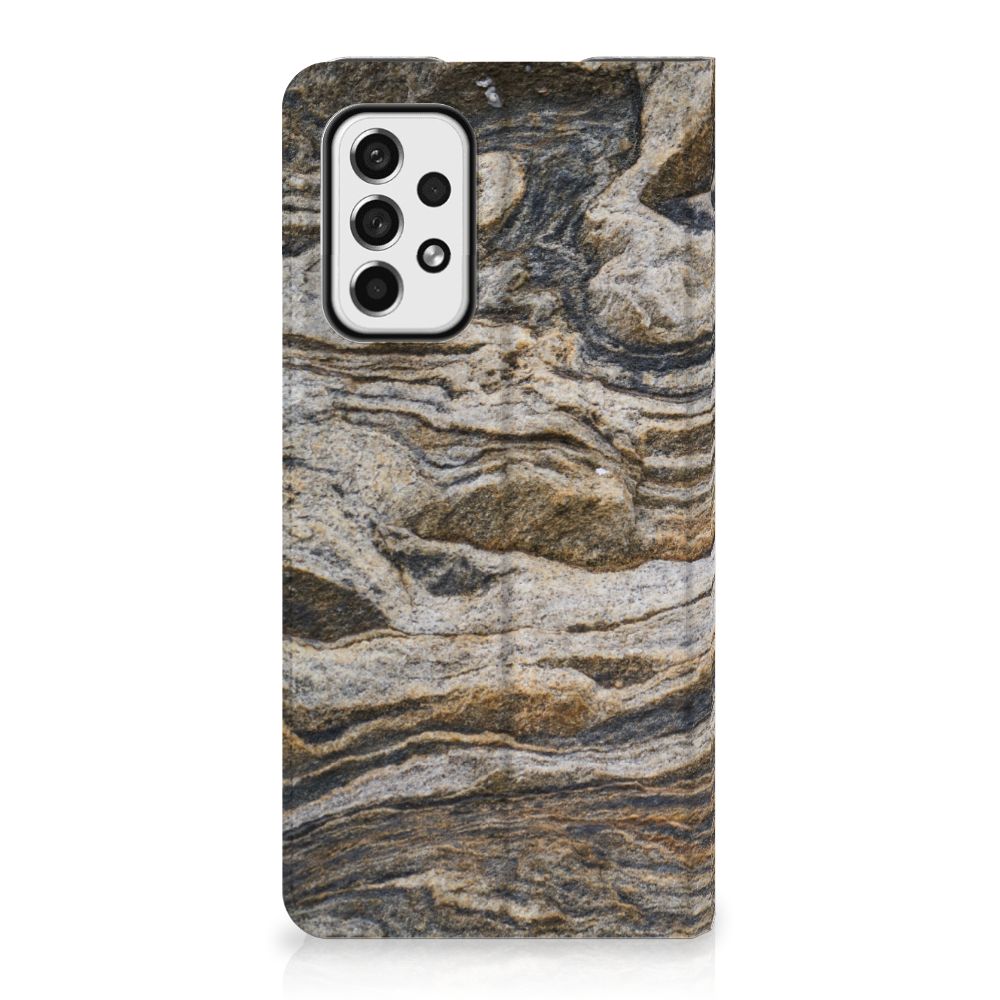 Samsung Galaxy A73 Standcase Steen - B2C Telecom