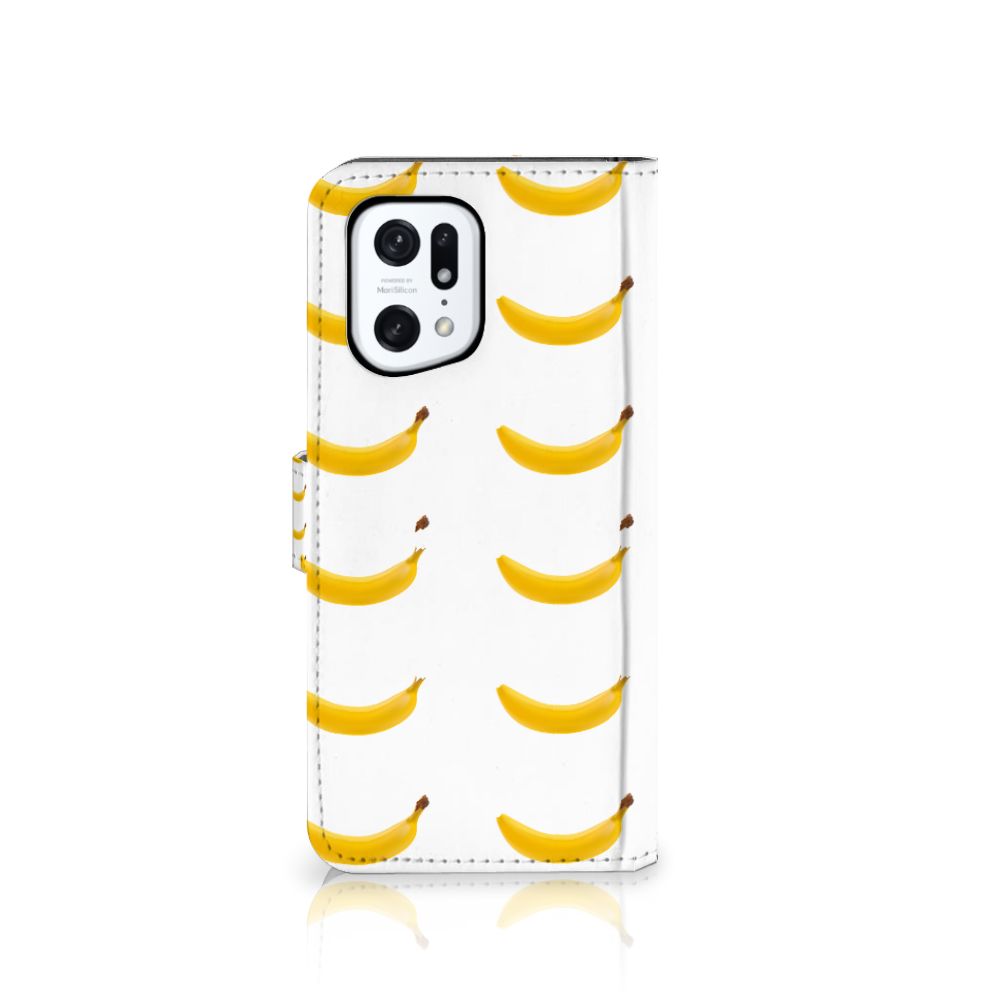 OPPO Find X5 Pro Book Cover Banana