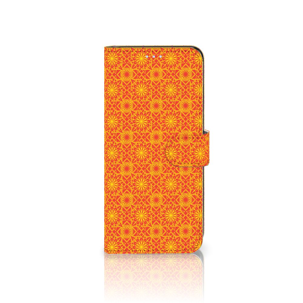 OPPO Reno 8 Lite | OnePlus Nord N20 Telefoon Hoesje Batik Oranje