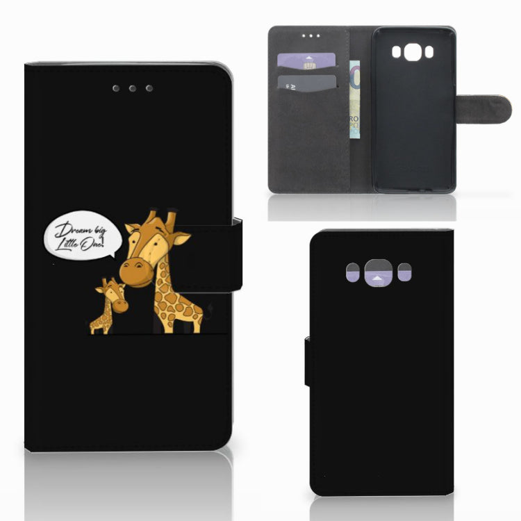 Samsung Galaxy J7 2016 Leuk Hoesje Giraffe