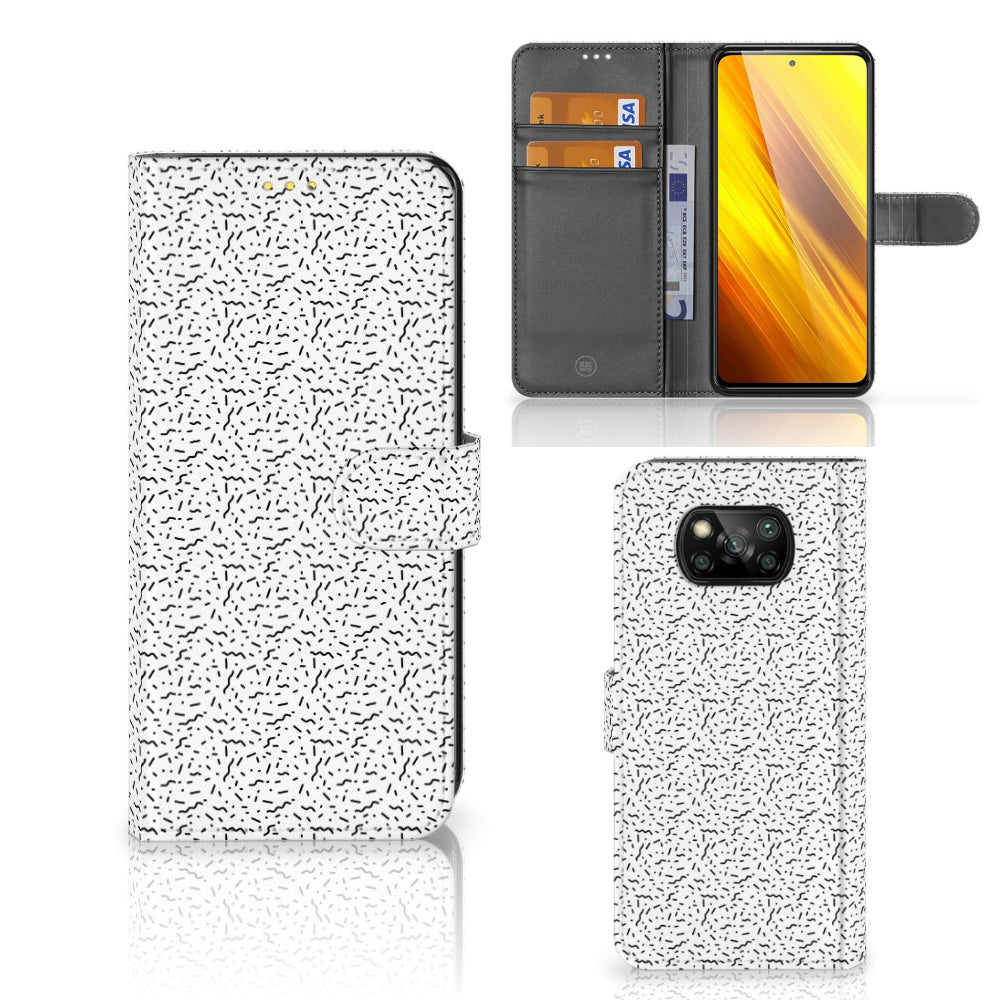 Xiaomi Poco X3 | Poco X3 Pro Telefoon Hoesje Stripes Dots