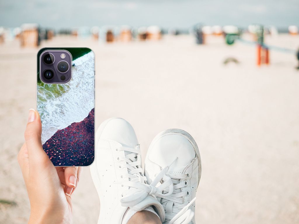 Apple iPhone 14 Pro TPU Hoesje Sea in Space B2C Telecom