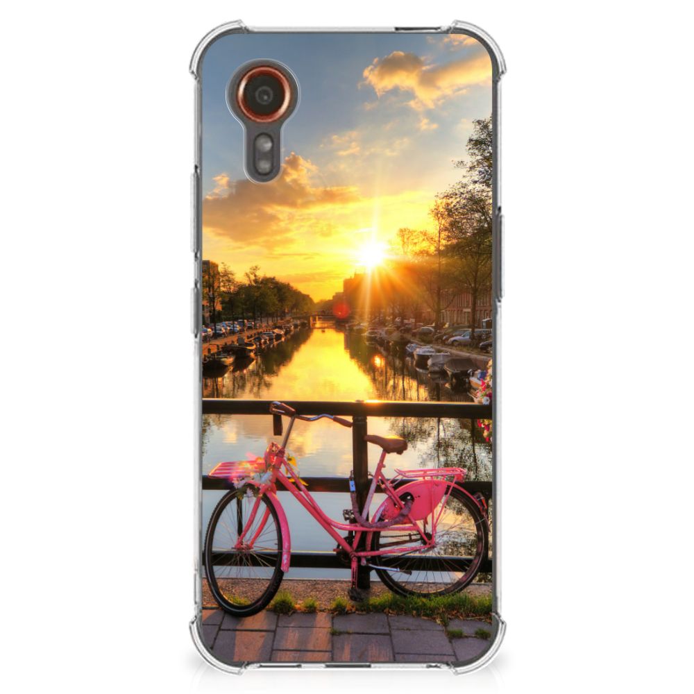 Samsung Galaxy Xcover 7 Telefoonhoesje met valbescherming Amsterdamse Grachten