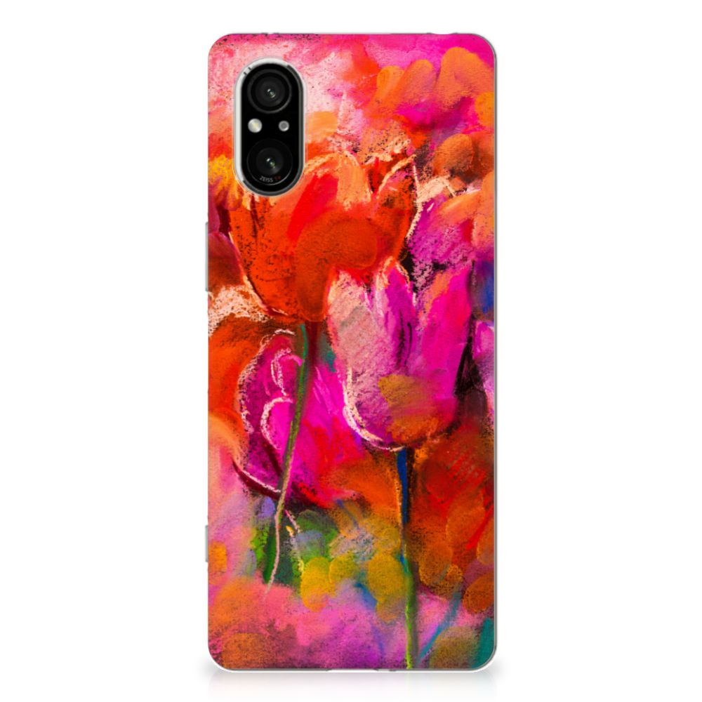 Hoesje maken Sony Xperia 5 V Tulips