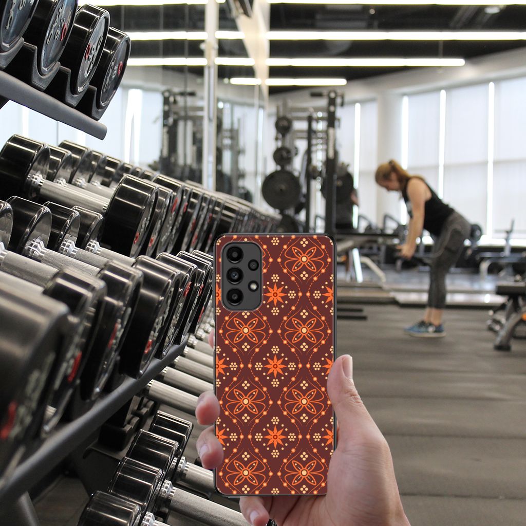 Samsung Galaxy A13 4G Back Case Batik Brown B2C Telecom