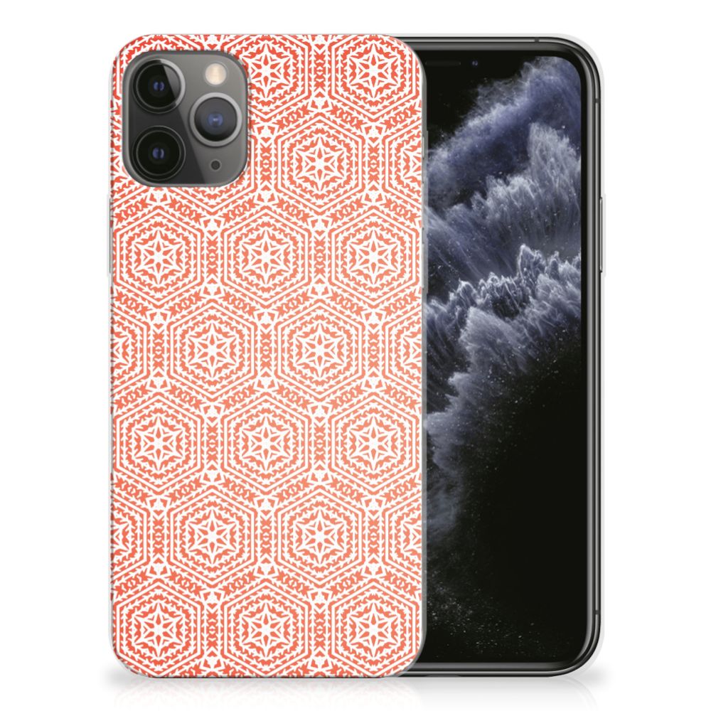 Apple iPhone 11 Pro TPU bumper Pattern Orange